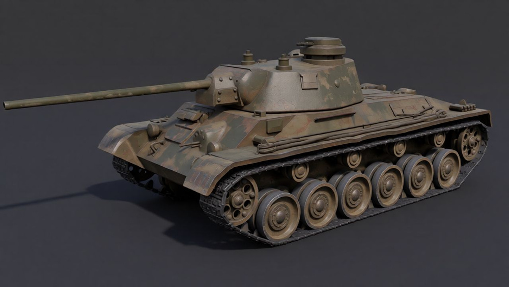 Сборная модель Танк А-43 44 57мм Зис-6 в масштабе - 1:87 #20419 #1