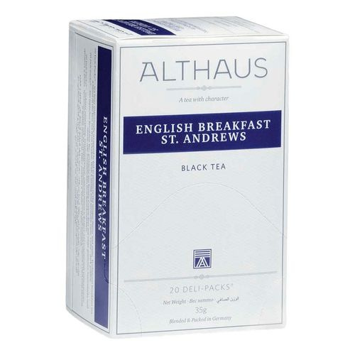 Чай черный Althaus English Breakfast St. Andrews в пакетиках 1,75 г х 20 шт35 г  #1