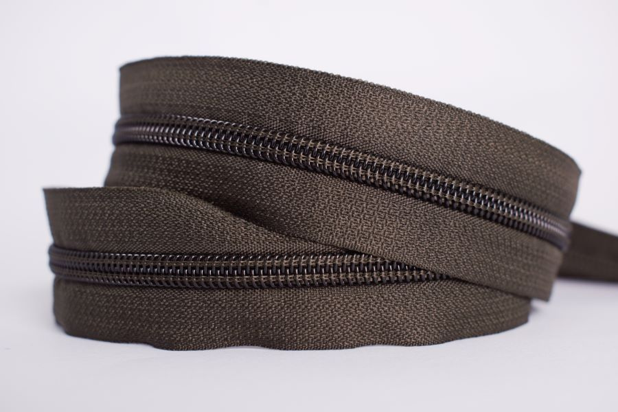 Рулонная разъемная спиральная молния застежка тип 5 Т5, метраж 50 метра для шитья белья, одежды, чехлов, #1
