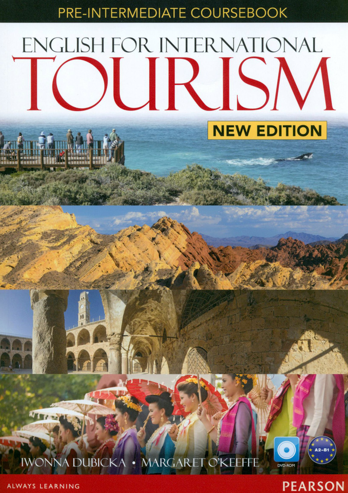 English for International Tourism. New Edition. Pre-Intermediate. Coursebook (+DVD) / Учебник | O'Keeffe #1