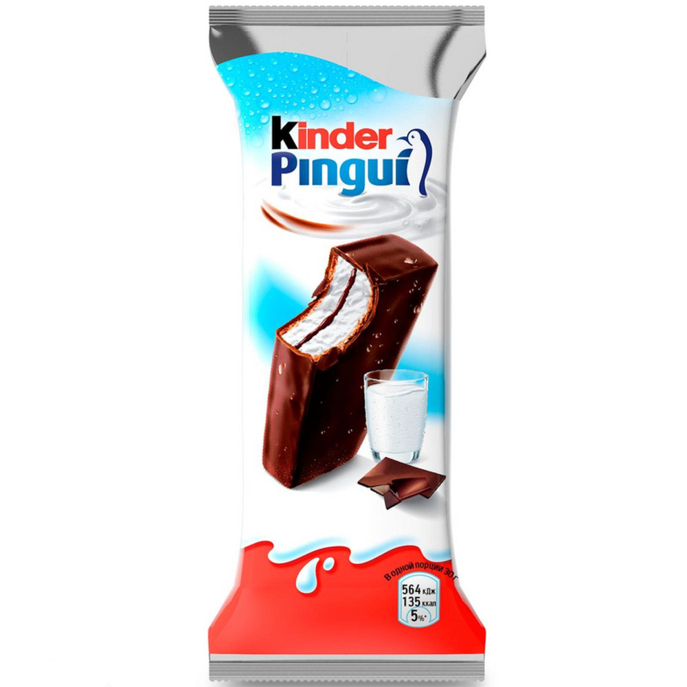 Пирожное Kinder Pingui шоколад, 30г,12 штук #1