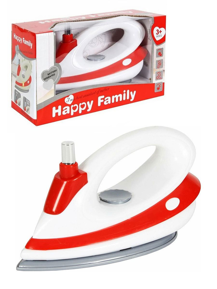 Утюг Happy Family (свет, спрей, вибрация) красный LS820K8 #1