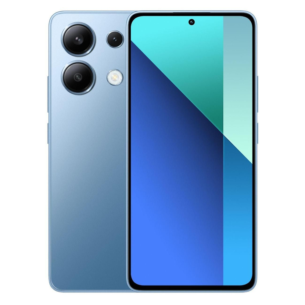 Смартфон Xiaomi Redmi Note 13 8/128GB Ice Blue - купить по выгодной цене в  интернет-магазине OZON (1424448998)