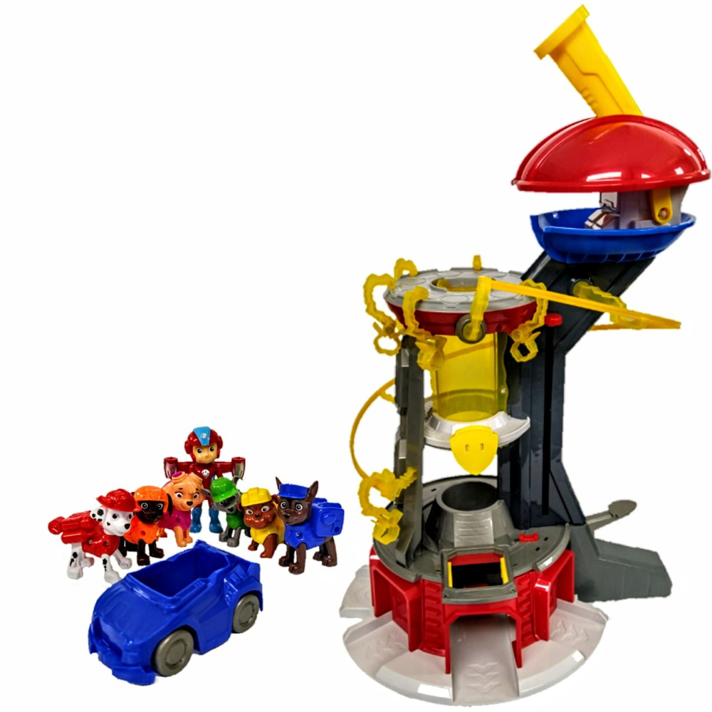 База Щенячий патруль + 7 героев. Подарочный набор со щенками - купить с ...