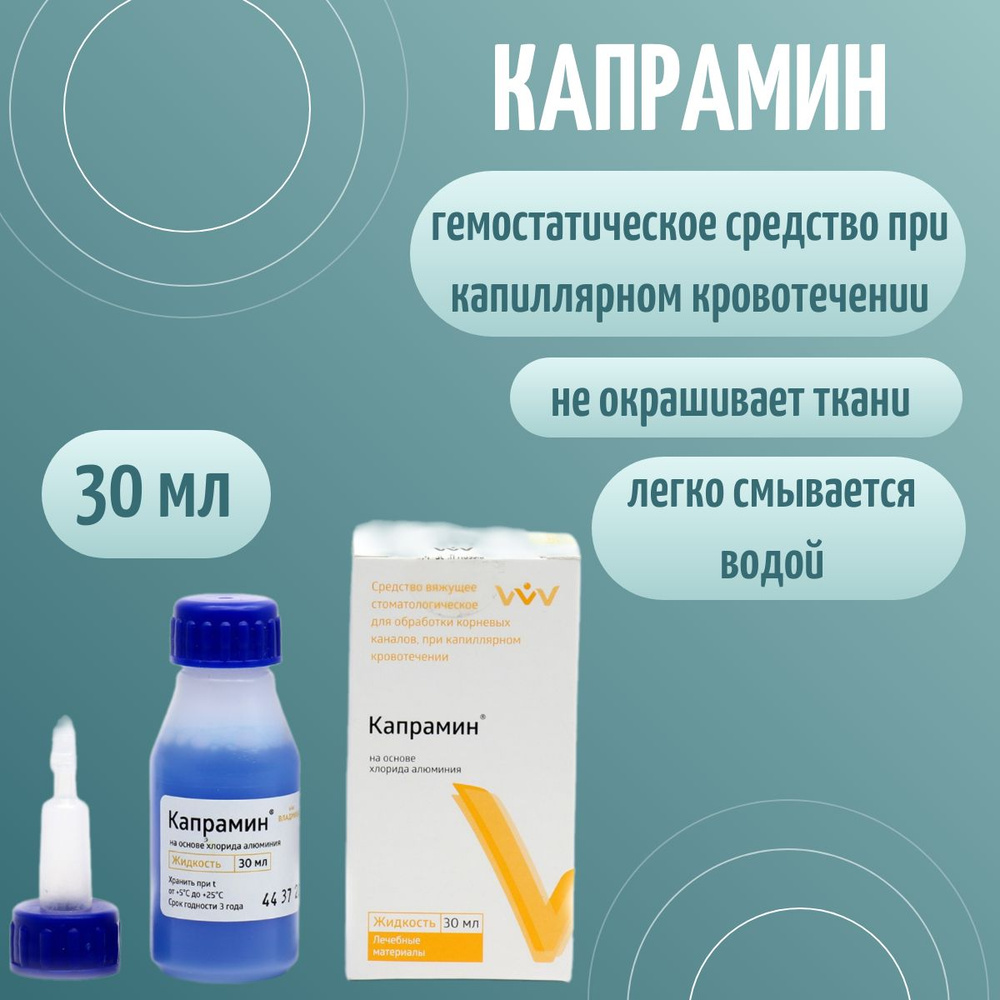 Кровоостанавливающее средство Капрамин для маникюра, ветеринарии ...