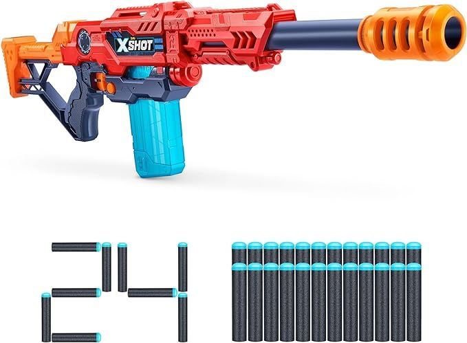 Игрушечное оружие X-Shot Excel Max Attack - Пусковая установка Бластер ...
