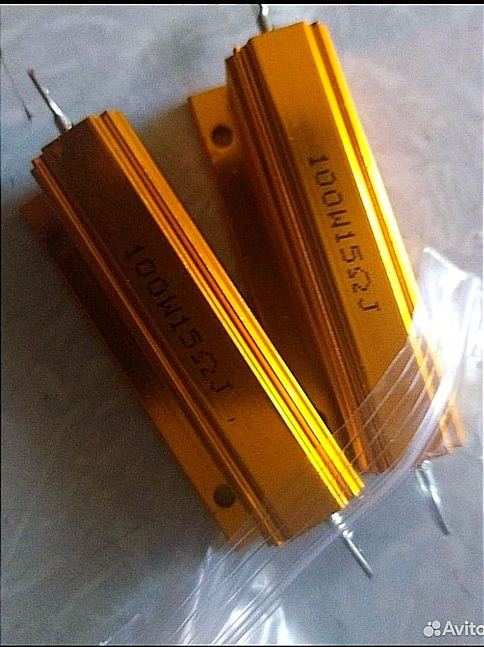 резистор силовой 100w 2ом 1шт - купить с доставкой по выгодным ценам в ...