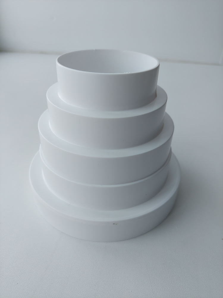 Переходник Универсальный круглый, ПХ для соединения пластиковых ...