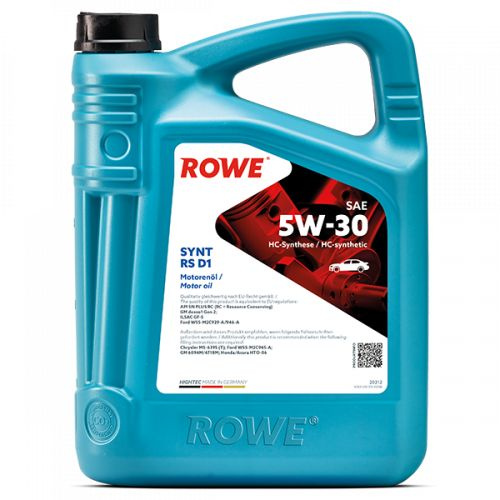 ROWE hightec synt rs d1 5W-30 Масло моторное, Синтетическое, 4 л #1