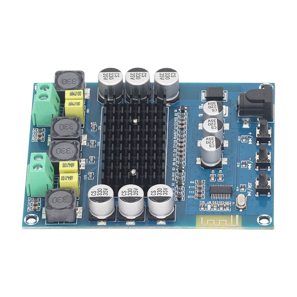 Плата двухканального усилителя мощности - купить с доставкой по ...
