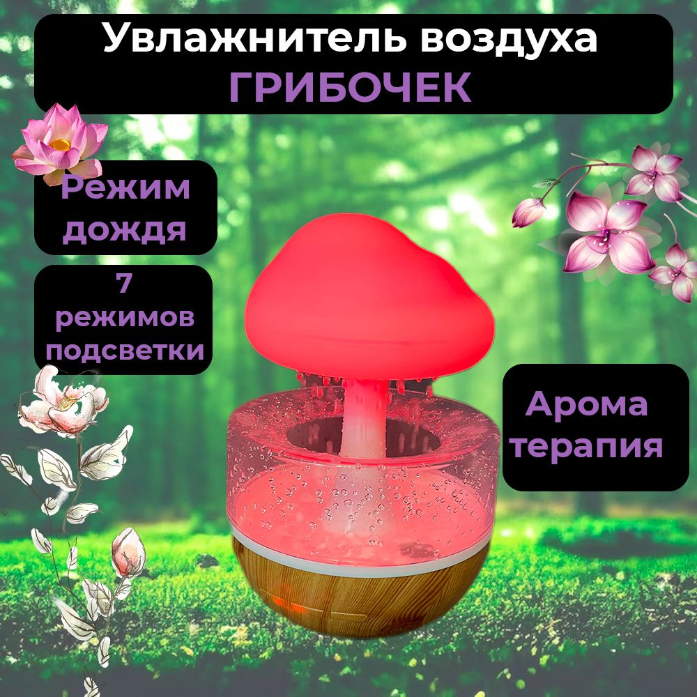Увлажнитель воздуха Гриб, белый - купить с доставкой по выгодным ценам ...