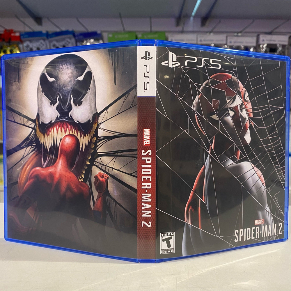 Игра "Spider-Man 2 " PS5 - Кастомная обложка для диска - купить с ...