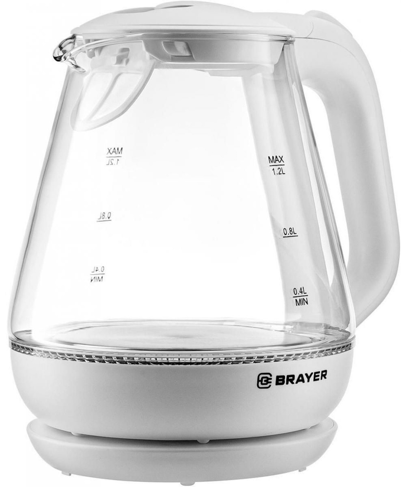 BRAYER Электрический чайник BR1063WH, белый #1