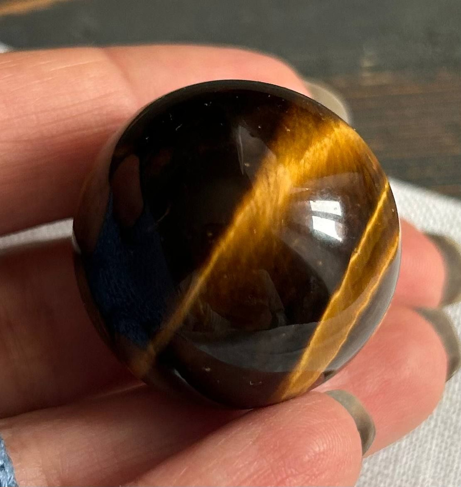 Тигровый глаз шар Африка натуральный камень mineral - купить с ...
