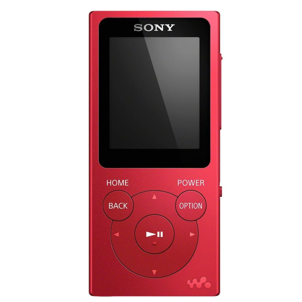 MP3-плеер Sony Walkman 8GB NWZ-E394R красный (NWE394R.CEW) купить по  выгодной цене в интернет-магазине OZON (1526347844)