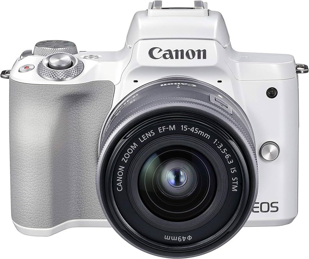 Фотоаппарат CANON EOS M50 II KIT 15-45 WHITE #1