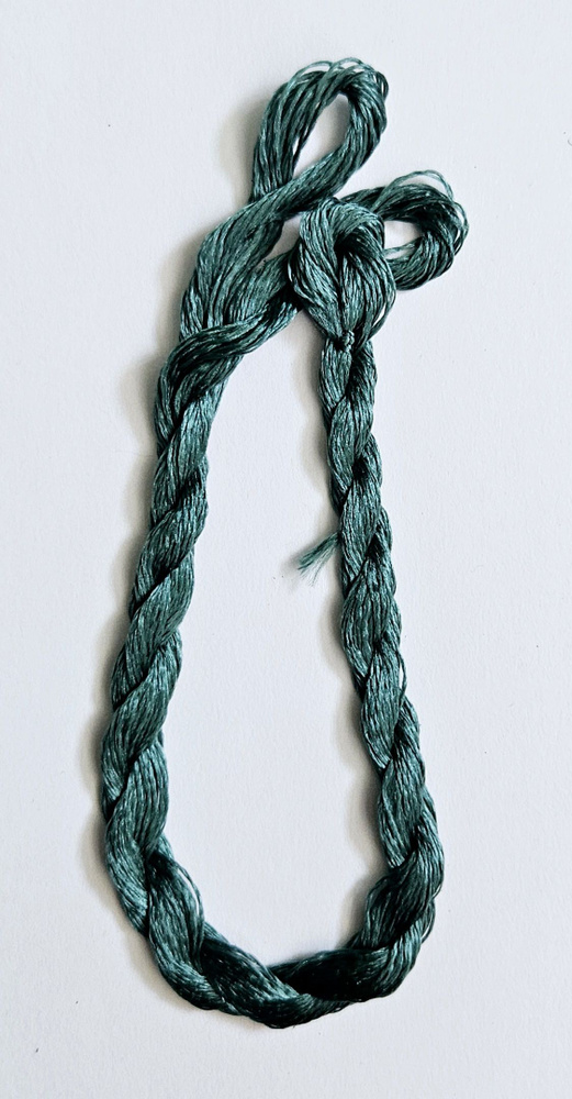 Шелковые нитки для вышивания, шелк для вышивания (к.ц. черная - 394 ...