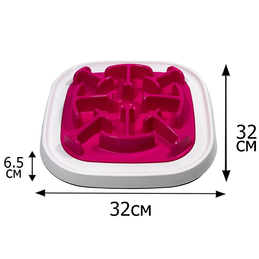 Миска интерактивная для кошек и собак Enigma 10, 32х32х6,5 см #1