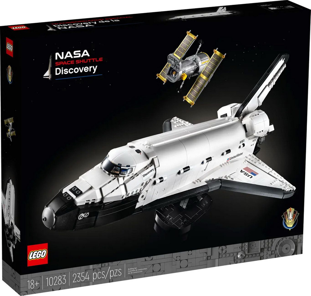 LEGO Icons NASA Space Shuttle Discovery 10283 2354 OZON 1531225613