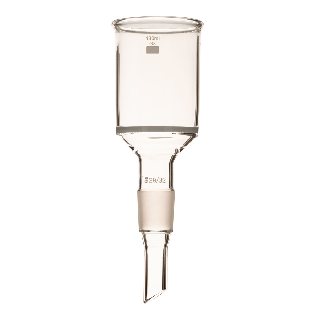 Воронка фильтровальная Шотта со шлифом 29/32, ПОР 40 мкм, диаметр 125 ...