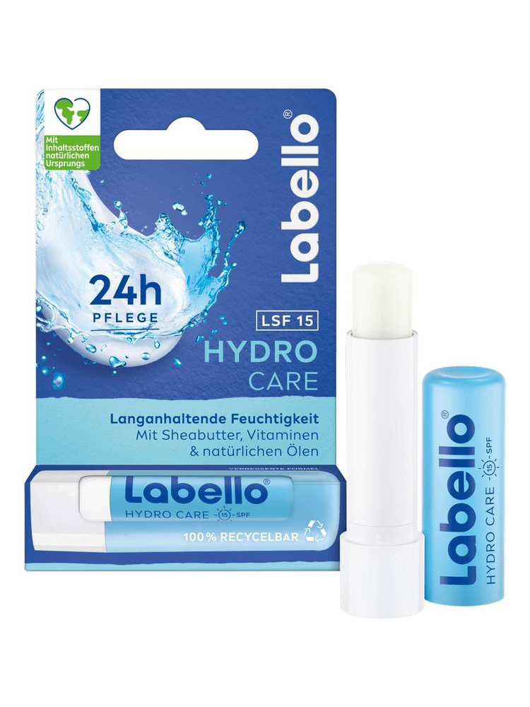 Гигиеническая помада Labello Lippenpflege Hydro Care LSF 15 #1