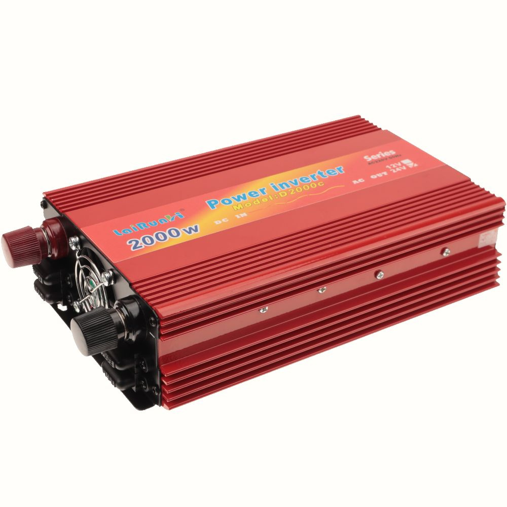 инвертор автомобильный 24v преобразователь 220v 2000WaTT купить по ...