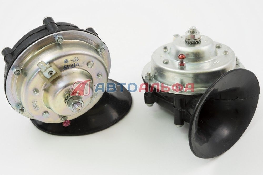 Сигнал звуковой 12В комплект рожковый ГАЗ, ВАЗ, УАЗ - ЛЭТЗ арт. С302Д ...