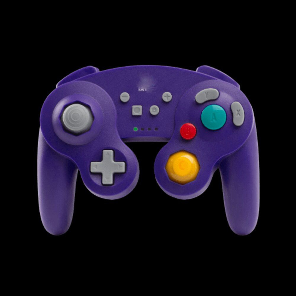 A Power Nintendo GameCube NGC Стильный Беспроводной контроллер для геймпада  Switch NS Bluetooth Gamepad - купить с доставкой по выгодным ценам в  интернет-магазине OZON (1546008275)