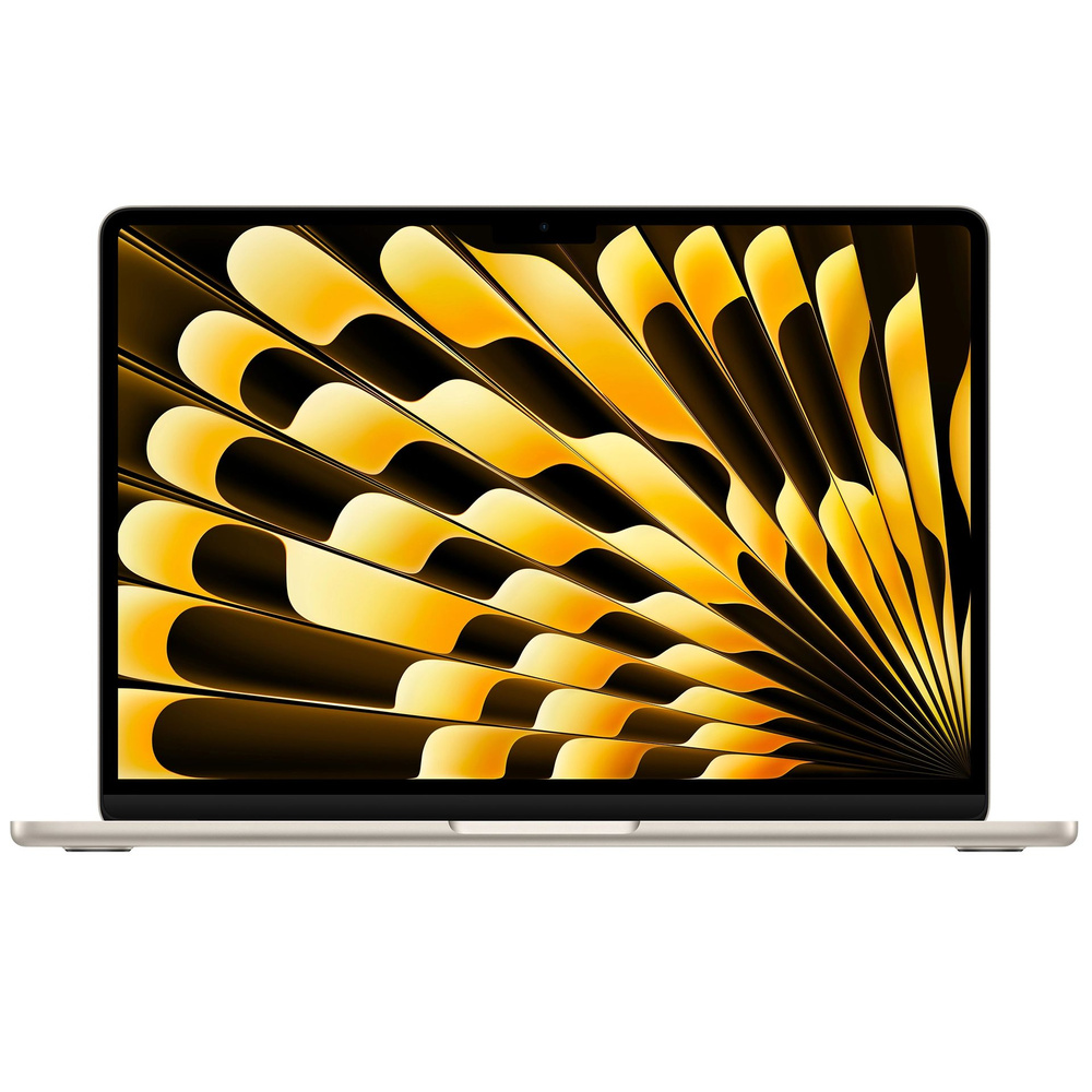 Apple MacBook Air A3113 Ноутбук 13.6", RAM 8 ГБ, SSD 256 ГБ, macOS, (MRXT3), золотой, Русская раскладка #1