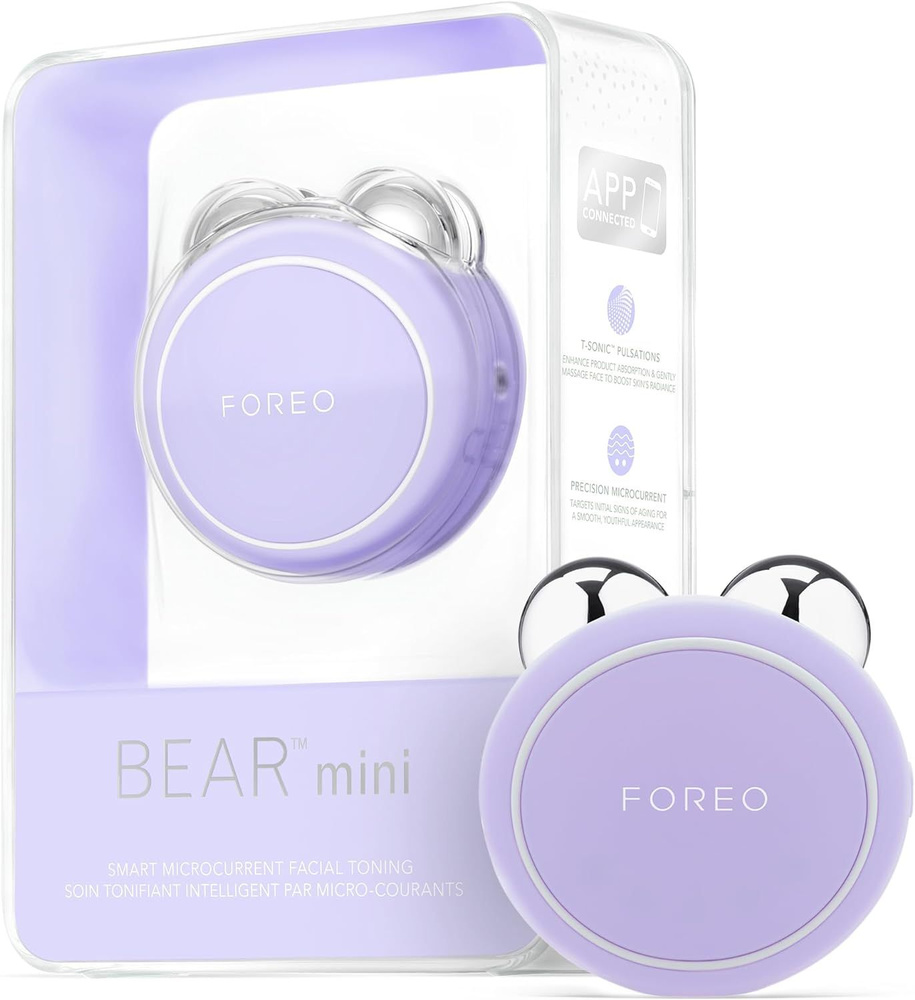 Foreo Микротоки BEAR mini Микротоковое тонизирующее устройство для лица с 3  уровнями интенсивности_BEAR - купить по выгодной цене в интернет-магазине  OZON (240487986)