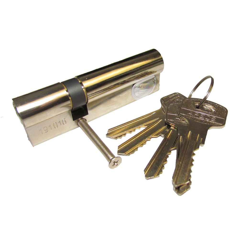 Цилиндр для замка SC-90 30х60 мм ключ-ключ никель, 1 шт. в заказе  #1