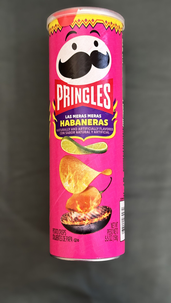 Pringles Las Meras Meras Habaneras, Мерас Мерас Хабанерас, 158гр (Америка)  #1