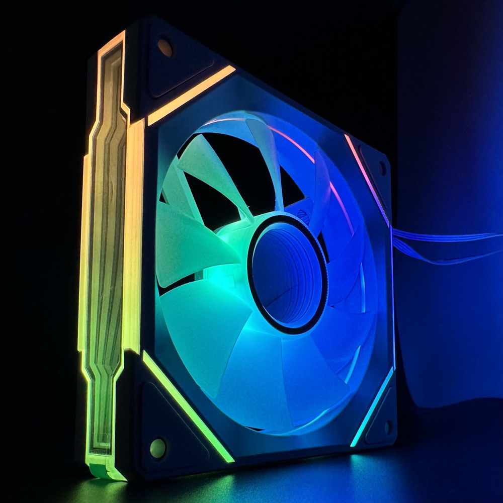 ARGB кулер для пк с настраиваемой подсветкой , вентилятор для корпуса ...
