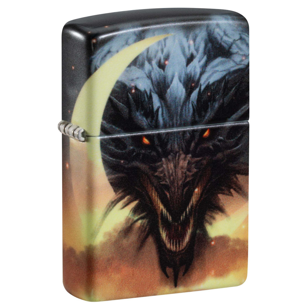 Зажигалка ZIPPO Dragon Design Glow In The Dark Green 48934 #1