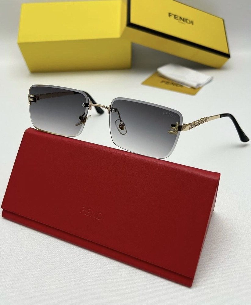 Очки солнцезащитные Fendi - купить с доставкой по выгодным ценам в ...