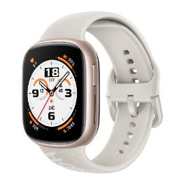 Honor Умные часы Watch 4 глобальная версия, 44mm, золотой #1