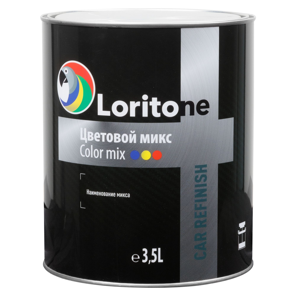 Loritone Пигмент для микс-системы Color Mix B99 Биндер, 3,5л #1