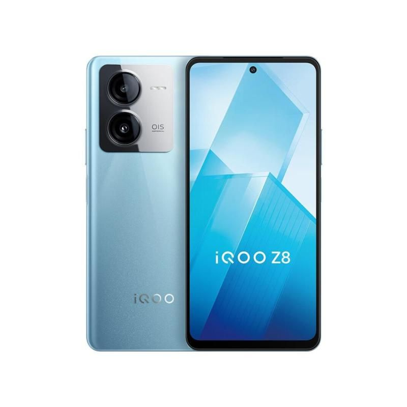 Vivo Смартфон vivo iQOO Z8Поддержка русского языка, Google, NFC, Игры 12/256 ГБ, синий  #1