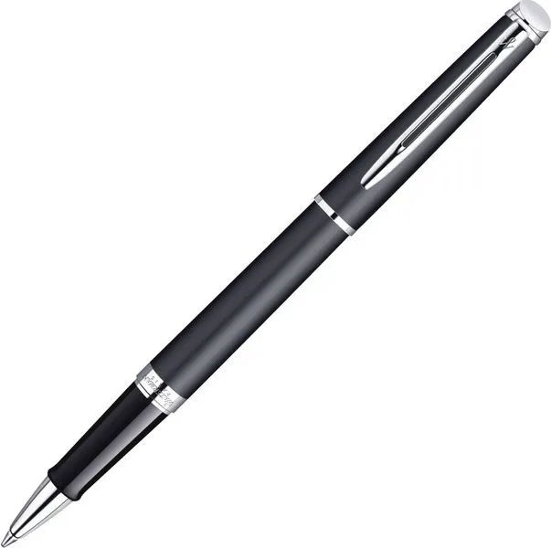 Ручка роллер Waterman Hemisphere (CWS0920850) Matte Black CT F черн. #1