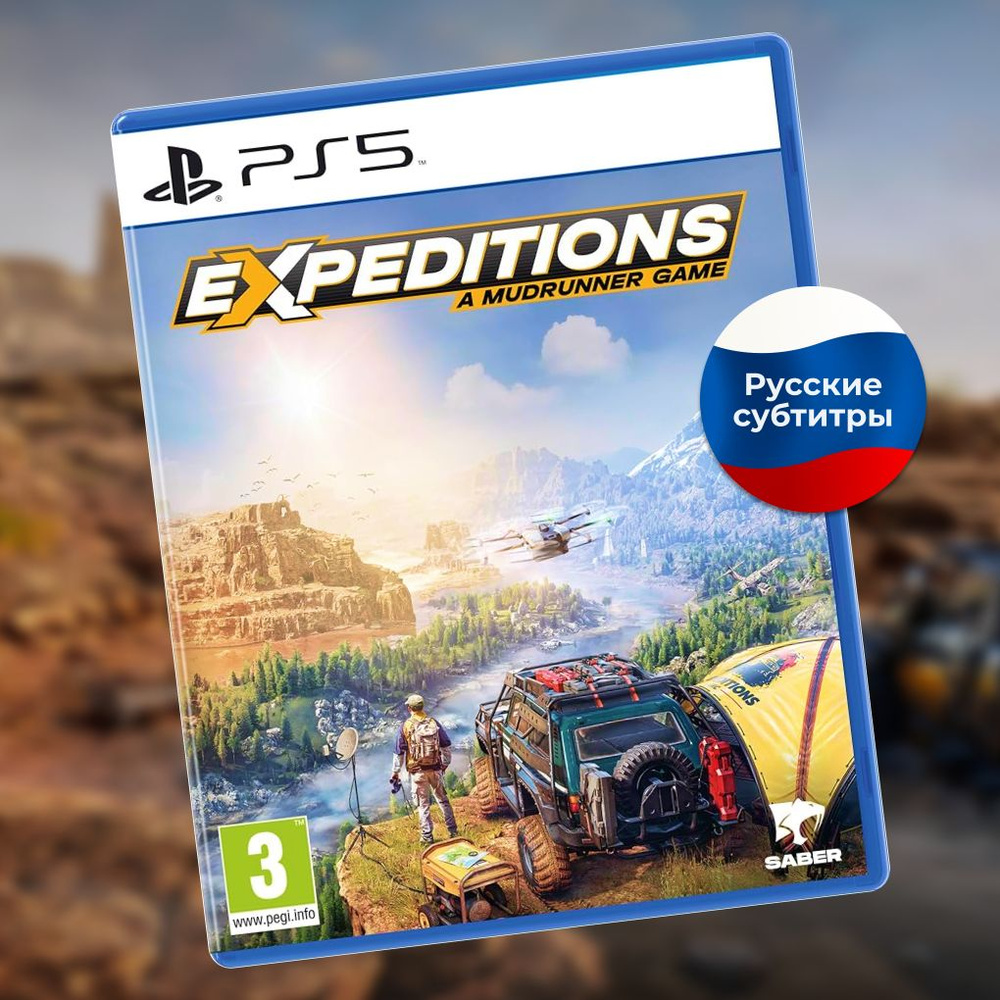 Игра на диске Expeditions A Mudrunner Game PS5 с русскими субтитрами #1