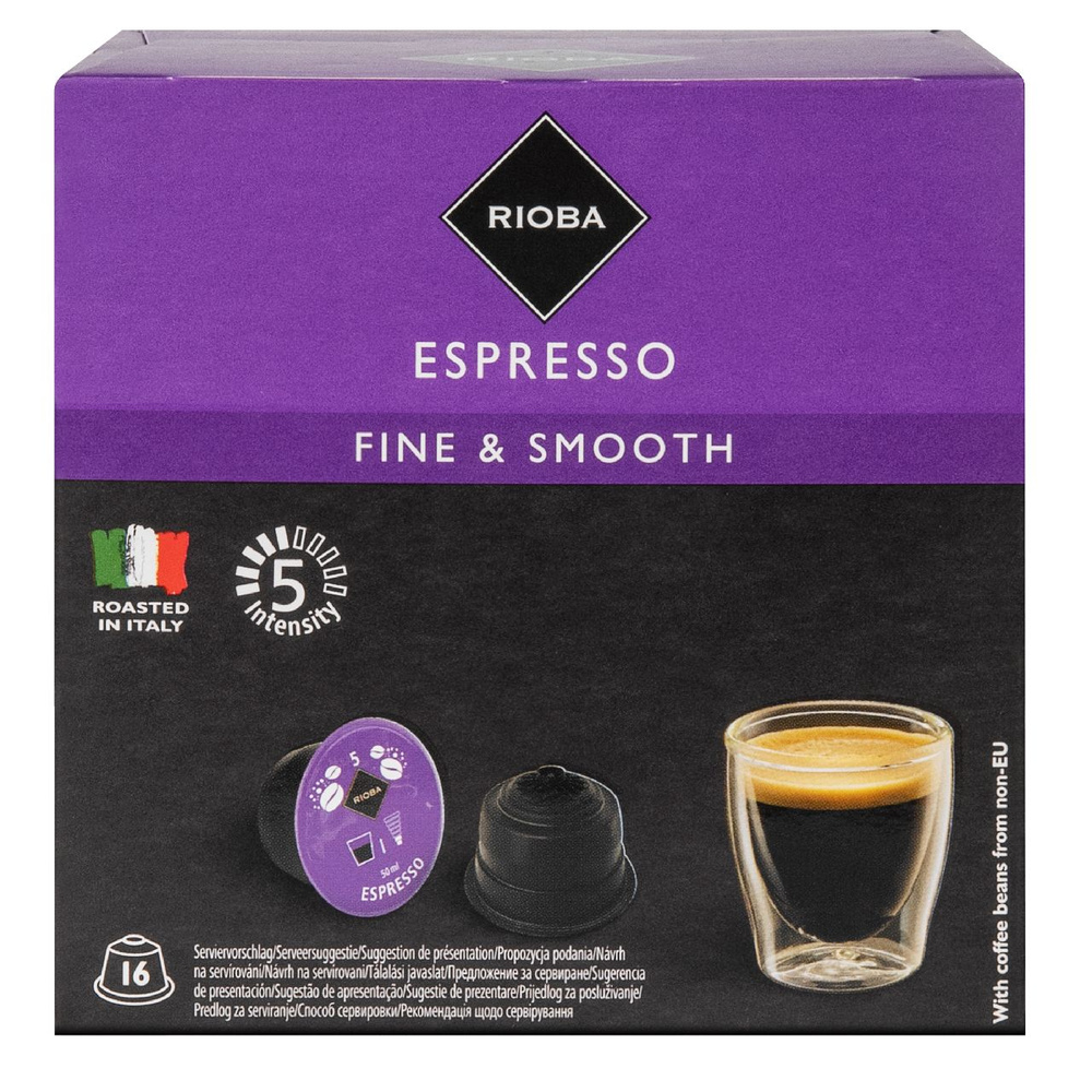 RIOBA Кофе в капсулах Dolce Gusto Espresso 16шт, 112г #1