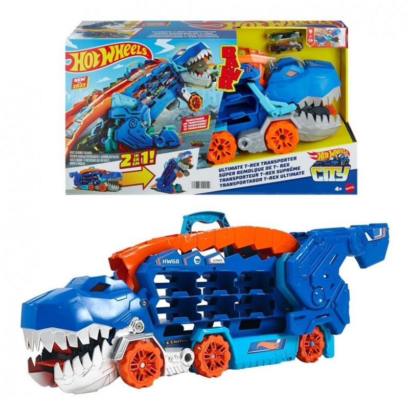 Машинка Mattel Hot Wheels City Ultimate T-Rex Грузовик HNG50 #1