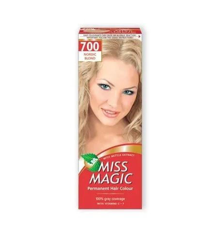Стойкая краска для волос СКАНДИНАВСКИЙ БЛОНДИН 700 MISS MAGIC - купить ...