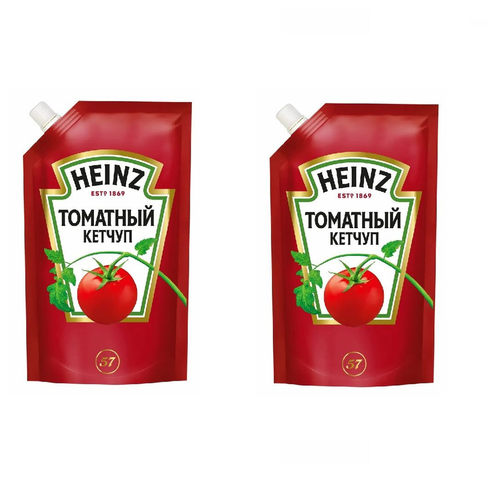 Heinz Кетчуп Томатный, 550 г, 2 шт #1