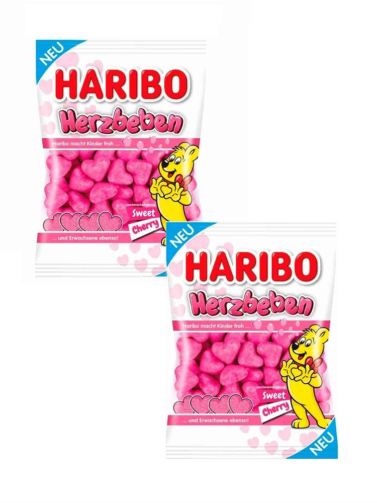 Мармелад Haribo Herzbeben, 175 гр х 2 шт #1