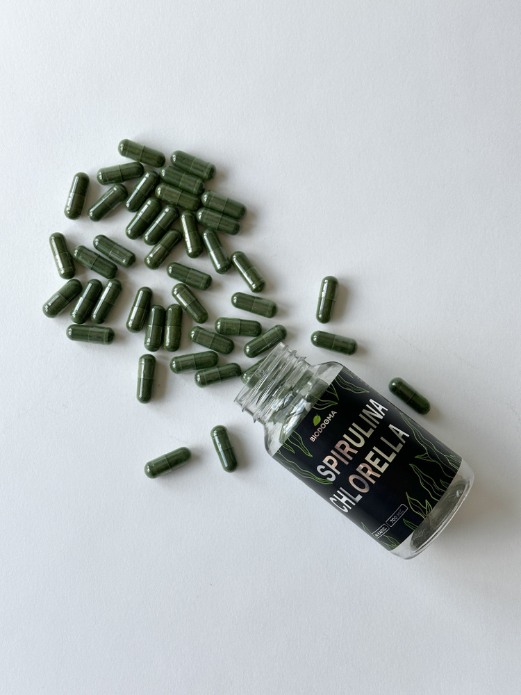 Спирулина таблетки и хлорелла, детокс для похудения, Spirulina суперфуд ...