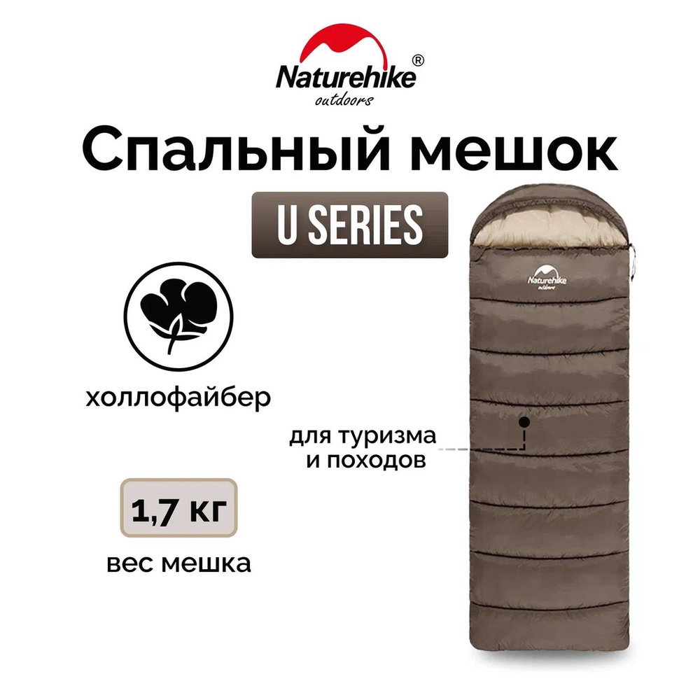 Naturehike Спальный мешок, 220 см #1