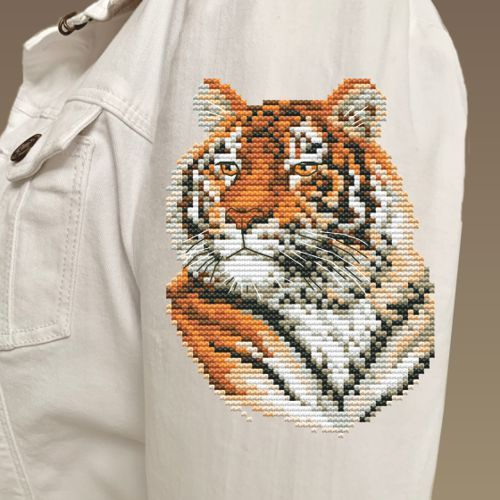 Набор для вышивания Искусница ВК17 "Тигр", 50х67 кл. #1