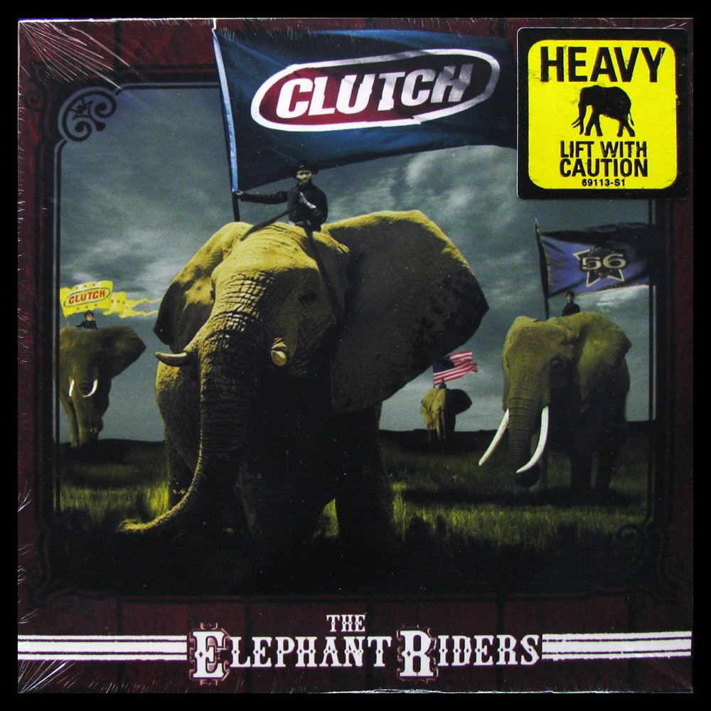 LP Clutch Elephant Riders (coloured vinyl) (винил) (343611) купить