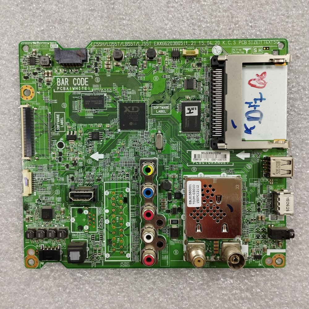 Материнская плата (Main Board) EAX66203805(1.2) EBU63186622 для ...